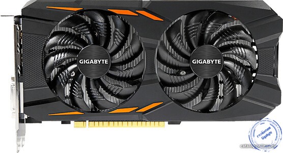 видеокарт Gigabyte GeForce GTX 1050 Windforce